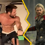 La vidéo de Chris Hemsworth à l'entraînement : fort comme Thor